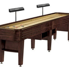 Rustic Retro Brunswick Billiards ANDOVER II 14' Shuffleboard Table in Espresso