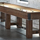 Brunswick Billiards Canton 12' Shuffleboard Table in Black Forest
