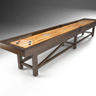 Custom Retro Champion Sheffield 20' Shuffleboard Table (Wood)
