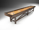 Custom Retro Champion Sheffield 12' Shuffleboard Table (Wood)