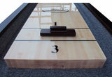 Furniture Style Playcraft St. Lawrence 16'  Pro-Style Shuffleboard Table in Chestnut