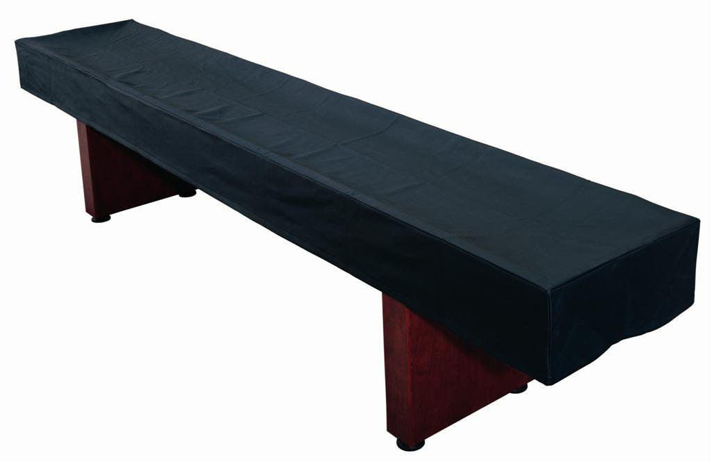 Playcraft Deluxe PU Leather Shuffleboard Cover for 24" Wide Tables, Black