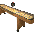 Custom Champion 12' Qualifier Shuffleboard Table