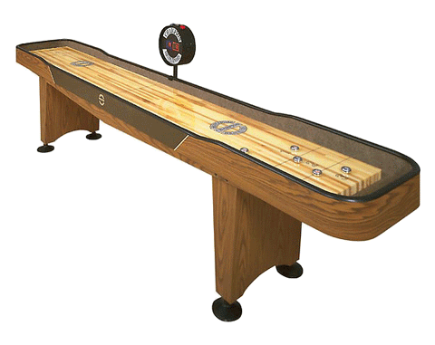 Custom Champion 12' Qualifier Shuffleboard Table