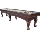 Furniture Style Playcraft Charles River 16' Pro-Style Shuffleboard Table in Espresso